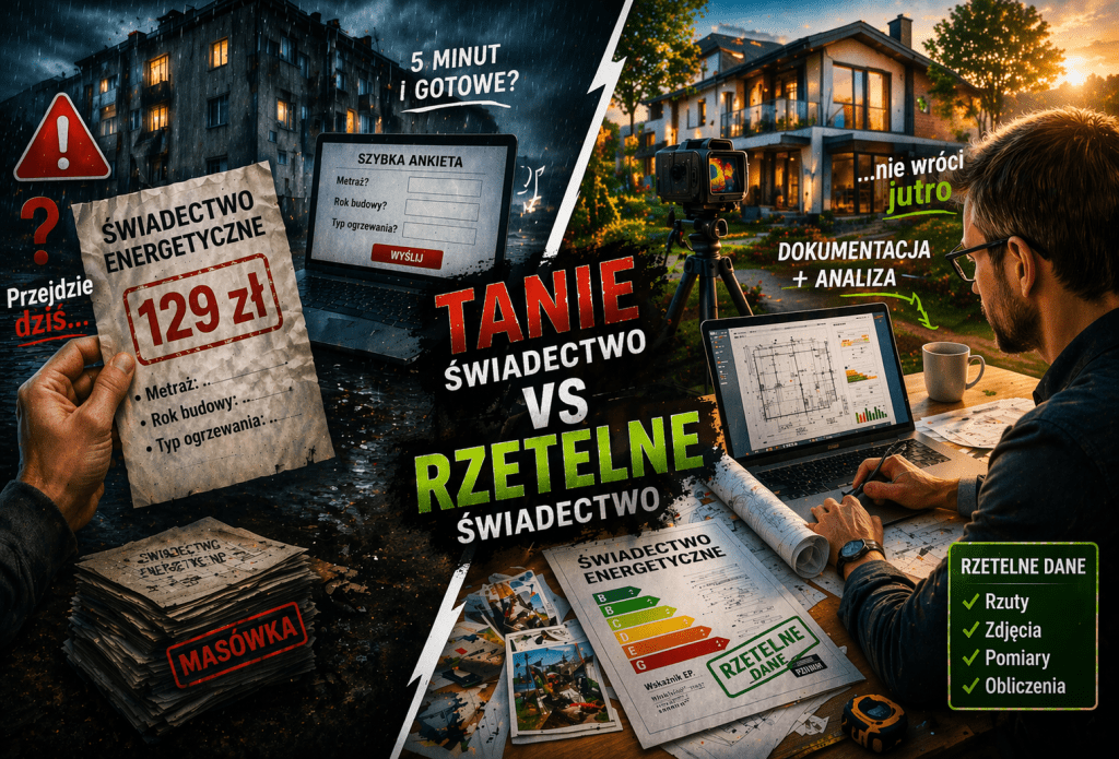 Ile kosztuje świadectwo energetyczne w&nbsp;2026r?